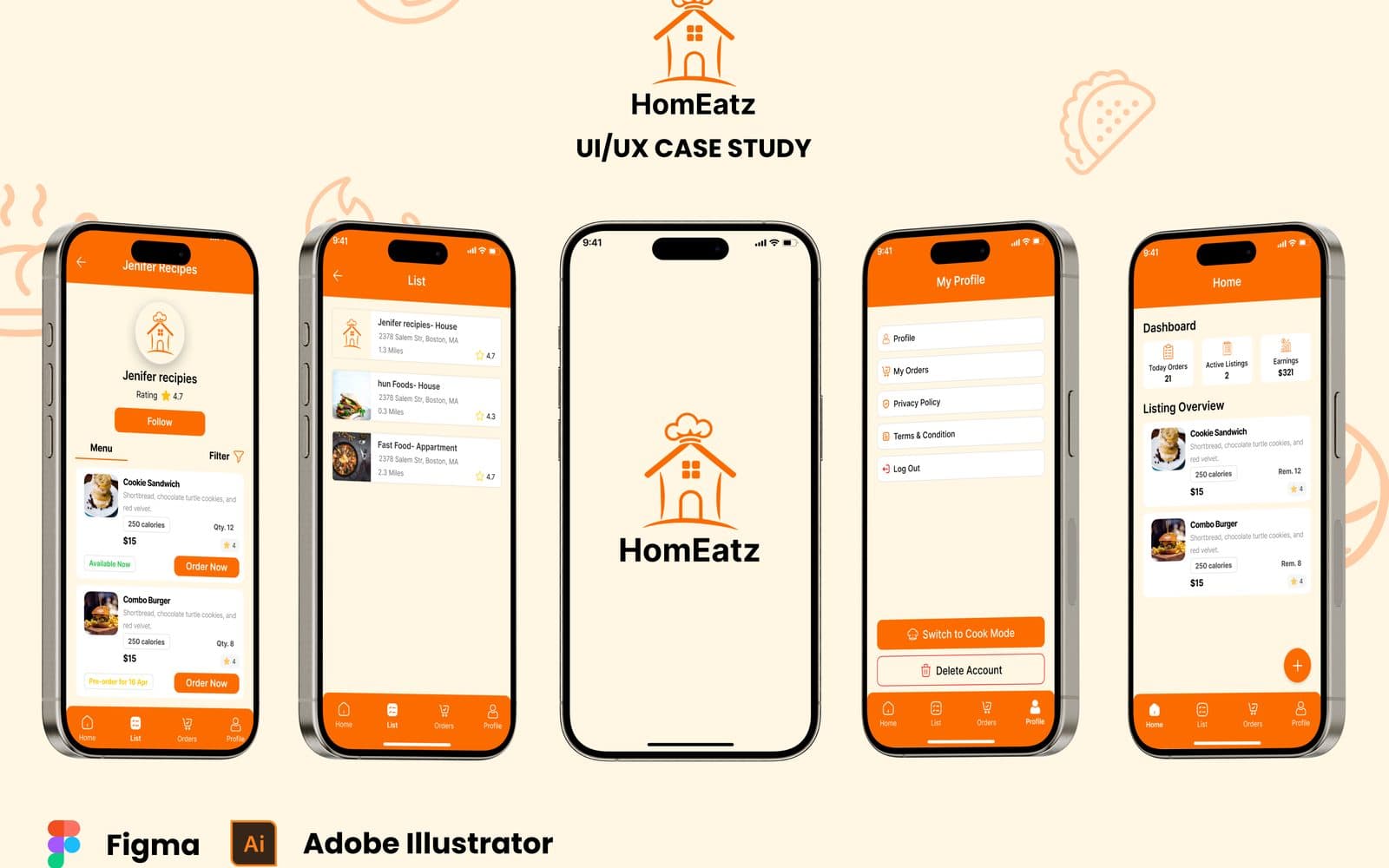 HomeEatz — Food Delivery