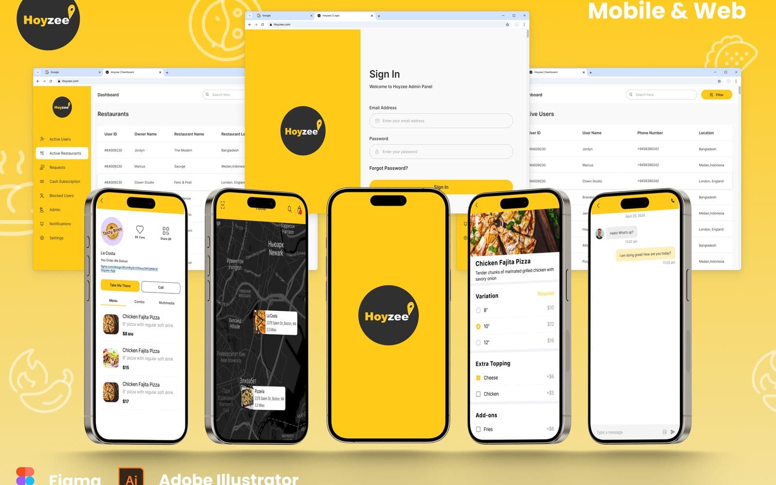 Hoyzee — Food Discovery